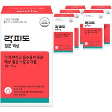 락피도 철분액상, 240ml, 6개