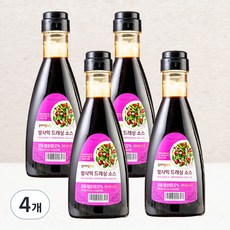 곰곰 발사믹 드레싱 소스, 260g, 4개