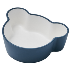 tak. 熊先生點心碗, 兒童餐具 點心碗, 深藍色, 1個