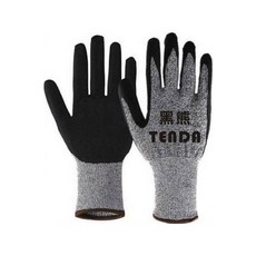 Tenda 黑熊 防割 止滑手套, M, 1雙