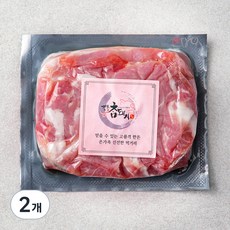 전통참돼지 뒷다리 주물럭 (냉장), 400g, 2개