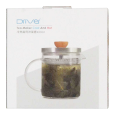 Driver 冷熱兩用沖茶壺 400ml/600ml/1000ml，高密度濾網, 1個