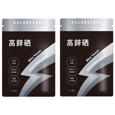 Balanstart 人可和高鋅硒, 48H抗氧化, 頂級酵母鋅與植萃芥子硒, 30粒入, 30顆, 350mg, 2包