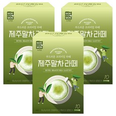 녹차원 제주말차 라떼, 18g, 10개입, 3개 3개, 10개입, 180g