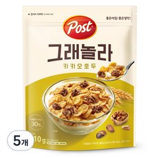 포스트 카카오 호두 그래놀라, 510g, 5개