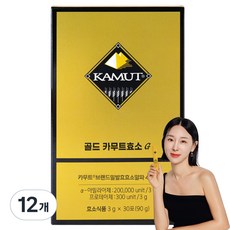 카무트 그레인온 골드 카무트효소G, 90g, 12개