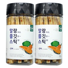 푸르미 강아지 말랑 쫄깃 스틱 180g, 연어+혼합야채, 2개