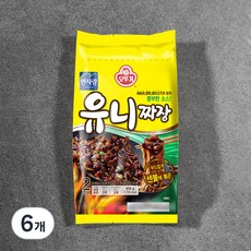 오뚜기 유니짜장 2인분, 610g, 6개