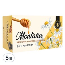 몬타냐 캐모마일 꿀차, 1.3g, 20개입, 5개