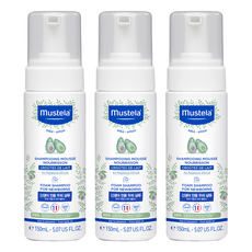 무스텔라 폼 포 뉴 본 유아샴푸, 150ml, 3개 3개, 150ml