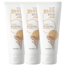 에네스티 더 순한 쌀 & 우유 클렌징폼, 140ml, 3개