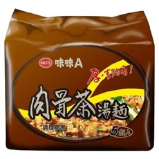 味丹 味味A 肉骨茶湯麵 85g, 5包