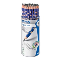 리라 독일 그루브 슬림 연필교정 연필 LYRA HB 48p, 혼합색상