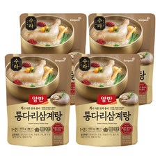 양반 수라 통다리 삼계탕, 460g, 4개 460g, 4개