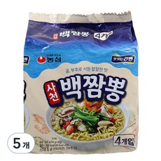 농심 사천백짬뽕 96g, 20개