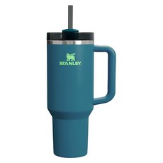 스탠리 퀜처 H2.0 플로우 스테이트 텀블러, 코스탈틸, 1.18L, 1개 코스탈 틸, 1.18L, 1개