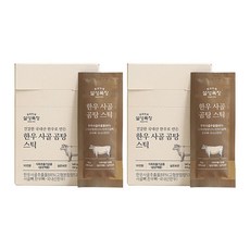 SULSUNG 雪城牧場 韓牛牛骨牛骨湯條裝 10入, 2盒, 140g
