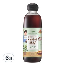 샘표 새미네부엌 국간장, 830ml, 6개