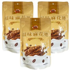 福味 小琉球麻花捲 咖啡煉乳口味 200g x 3包