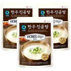 청정원 호밍스 한우진곰탕, 3개, 450g