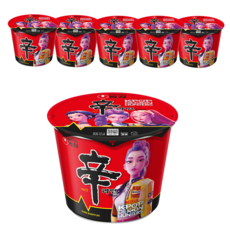 신라면 큰사발면 114g, 6개