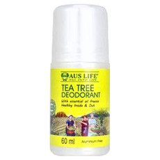 AUS LIFE 澳思萊 茶樹&小蒼蘭無鋁體香露 60ml, 1瓶