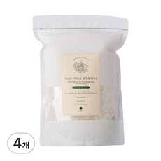 아르논 사해소금 입욕제 베이직 내추럴, 1.5kg, 4개