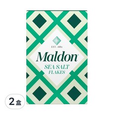 Maldon 馬爾頓 天然海鹽 125g - 英國皇室御用，名廚Jamie Oliver推薦, 2盒