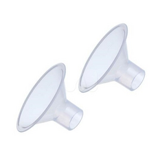 YOUHA 優合 吸乳器兩截式喇叭罩專用配件 前罩2入 (15~36mm), 1組