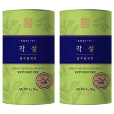 녹차원 작설 중작 증제차, 50g, 1개입, 2개