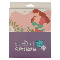 momMe 乳房舒緩敷墊 Set 2, 冷溫兩用 舒適哺乳, 乳房舒緩敷墊2個, 1盒