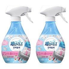 페브리즈 강력 섬유탈취제 은은한 꽃향 본품, 370ml, 2개