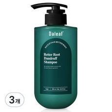 달리프 세이지 베러 루트 댄드러프 샴푸, 3개, 500ml