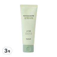 헤이미쉬 말차바이옴 오일프리 카밍 젤 모이스처라이저, 100ml, 3개