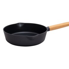 WOKY 沃廚 台灣公司貨 歐風圓木柄輕量壓鑄系列 雙導流深煎鍋, 26cm, 1個