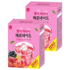 우리차 딸기 아사이 레모네이드, 5g, 50개입, 2개 5g, 2개, 50개입