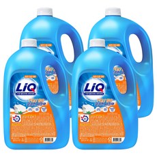 리큐 클린파워 액상세제 본품, 4L, 4개 4L, 4개