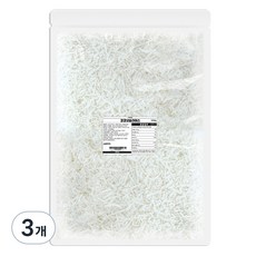 고미네 코코넛 롱 슬라이스, 3개, 500g