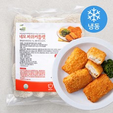바른선 네모 피쉬 커틀렛 (냉동), 1개, 600g