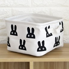 더자카 그림자테마 패브릭바스켓, 토끼, 1개