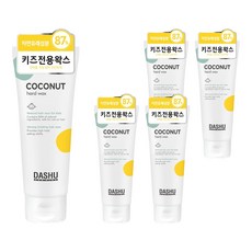 다슈 키즈 코코넛 하드 헤어왁스, 100ml, 5개