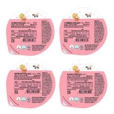 짱죽실온이유식 후기 진밥 4종 B, 치킨애호박진밥,스크램블에그진밥,블루베리한우진밥,연어캐슈넛진밥, 1세트, 160g
