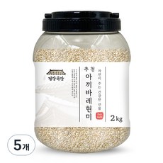 건강곡간 추청 아끼바레 현미, 2kg, 5개