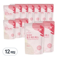 비타할로 핑크 하드왁스 모든부위용, 12개, 200g