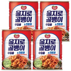 Dongwon 東遠 乙支路螺肉罐頭, 4罐, 300g