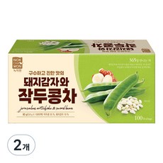 녹차원 돼지감자와 작두콩차, 0.8g, 2개, 100개입