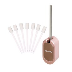 모나코올리브 히든 변기청소솔 + 미세틈청소스틱 7p, 핑크(변기청소솔), 1세트