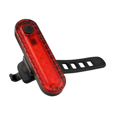 充電式自行車尾燈 70 x 20 x 22mm, 1個, Red