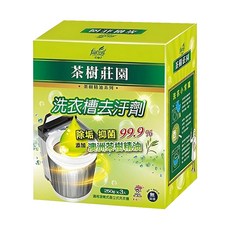 farcent 花仙子 茶樹莊園 洗衣槽去汙劑 茶樹精油 3包, 750g, 1盒