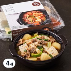 바른식 소고기 된장찌개, 740g, 4개